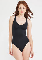Yummie Bella Convertible V-Neck Shapewear Bodysuit - Black - La Donna