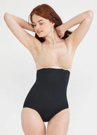 Yummie High Waist Shaping Brief - Black - La Donna