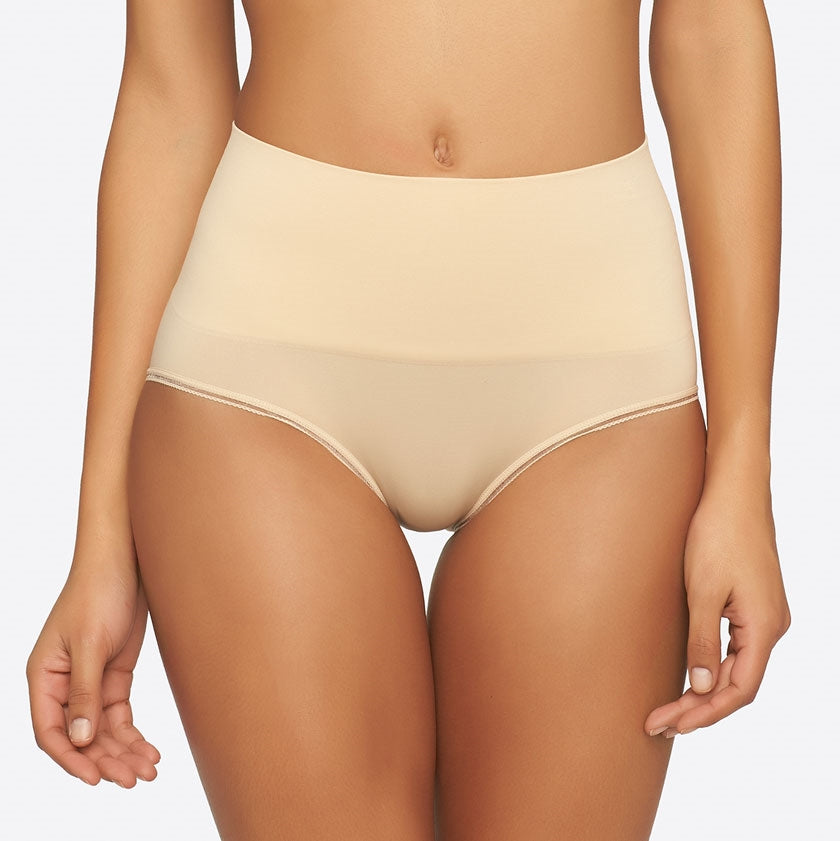 Yummie Ultralight Seamless Shaping Brief - Frappe - La Donna