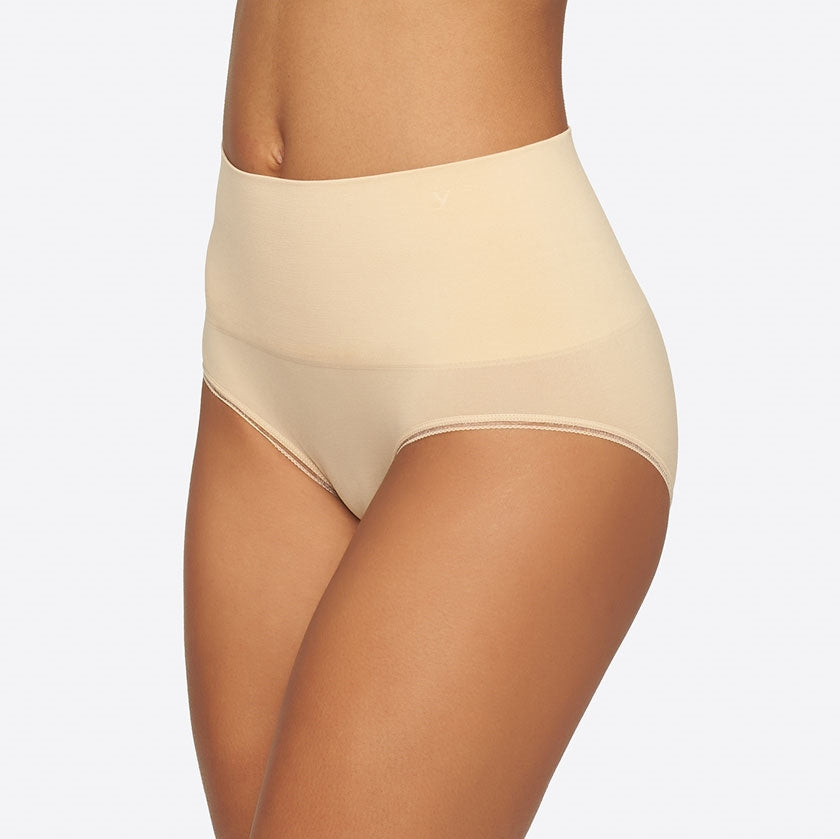 Yummie Ultralight Seamless Shaping Brief - Frappe - La Donna