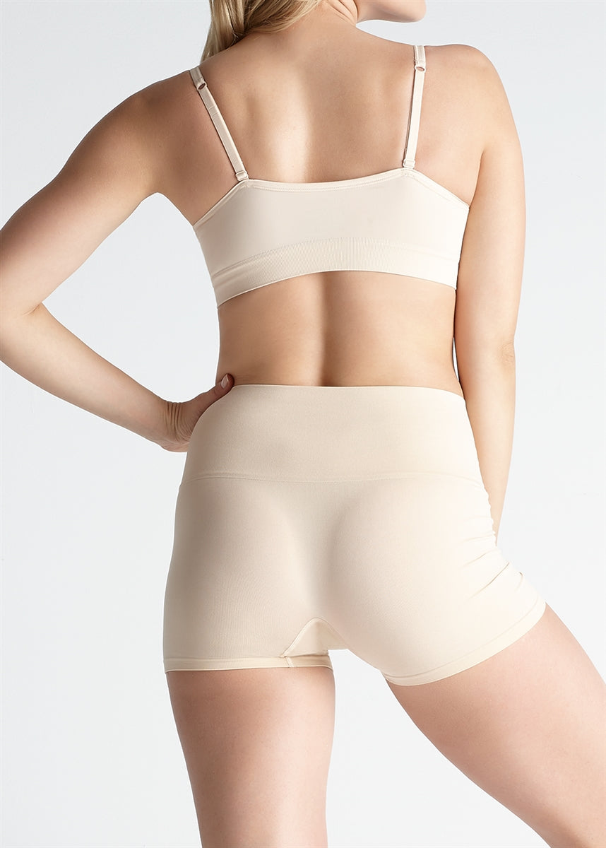 Yummie Ultralight Seamless Shaping Short - Frappe - La Donna